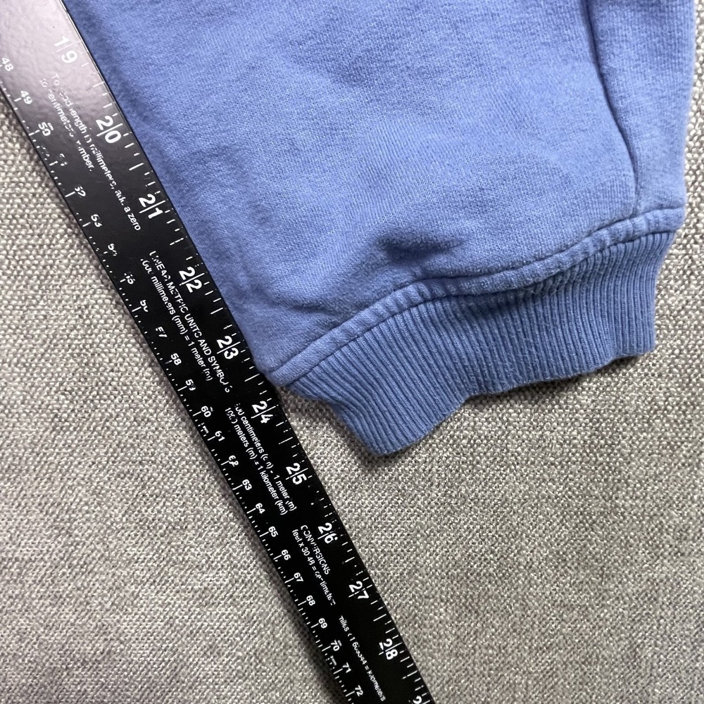 Abercrombie & Fitch Boys Blue Logo Fleece Jogger Pants Loose Fit Tapered Size 14 - Picture 6 of 10